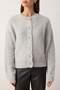 Wardrobe Essentials Gri Yumuşak Dokulu Basic Triko Hırka | TWOAW26HI00204 - 3