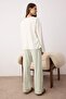 Mint %100 Pamuklu Çizgili Ayıcıklı Örme Pijama Takımı THMAW25PT00171 - 4