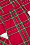 Red Plaid Large Size Knitted Pajamas Set Tbbaw26Ai00038 - 3