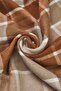 Plaid Patterned Tassel Detailed Single/Tv Blanket 150X200Cm Tphaw26Tb00000 - 4