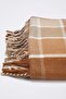 Plaid Patterned Tassel Detailed Single/Tv Blanket 150X200Cm Tphaw26Tb00000 - 3