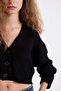 Regular Fit V-Neck Buttoned Knitwear Cardigan (25 Wn) - 5