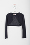 Girl's Long Sleeve Bolero with Puff Detail