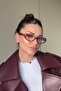 Cat Eye Classic Retro Popular Blue Light Protection Blue Block Transparent Screen Glasses - 2