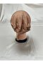 Closed Top Plain Lace Hijab Combed Cotton Bonnet - 3