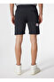 Normal Siyah Erkek Sweat Şort KBTX S211 REPOCKET_REPOCKET REGULAR - 6