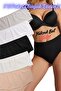 Pack of 5 High Waist Bato Large Size Cotton Combed Lycra Panties