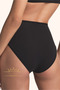 Pack of 5 High Waist Bato Large Size Cotton Combed Lycra Panties - 4