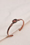 Pure Copper Bracelet with Green Zultanite Stone Color Changing - 4