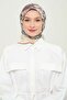 Patterned Rayon Scarf Daily Wrinkle-Free Non-Slip 90X90Cm - 2