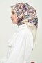 Patterned Rayon Scarf Daily Wrinkle-Free Non-Slip 90X90Cm - 3