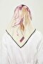 Patterned Rayon Scarf Daily Wrinkle-Free Non-Slip 90X90Cm - 4