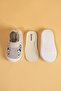 Jowhar Children's Toddler Flexible, Lightweight Soft Non-Slip Orthopedic Sole Beige First Step Sneakers - 4