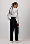 Double Pleated Carrot Pants - 4