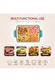 Healthy & Safe Enamel Cast Iron Rectangular Roasting Dish, 12-Inch - 6