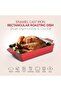 Healthy & Safe Enamel Cast Iron Rectangular Roasting Dish, 12-Inch - 4