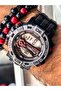 Chrono Waterproof Red Digital Men's Wristwatch with Stopwatch - 5