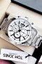 Men's Wristwatch Waterproof Silver Color Steel Watchband Gtje2103C2 - 4