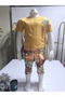 Children's Unisex Girls Boys Shorts (Capri) Set Nursery 100% Cotton Comfortable Style Design Premium - 3