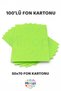 Light Green Background Cardboard 50X70 cm 100 Pack Colored Background Cardboard Thick Large Size