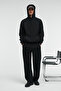 Benson men's elastic waist Relaxed Fit black sweatpants - 2