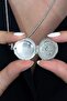 Round Pendant with Openable Photo Insertable Picture Cover Bbk50 - 3
