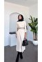 Tie-Up Knitwear Dress - 3