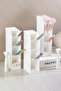 Haku 3 Piece 4 Compartment Organizer Set – Makeup Supplies and Jewelry Organizer - 2