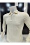 Güncüoğlu Seasonal Long Sleeve Polo Neck Zippered Elastic Bottom Men's Knitwear - 4