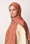 Morocco Pattern Double-Sided Shawl Cinnamon-Beige - 4