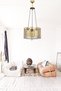 Super Kulin 3-Piece Mica Glass Black Yellow Patina Pendant Lamp Round Chandelier Modern Style Living Room Chandelier | |   Chandelier Models Modern Chandelier Lamp Pendant Chandelier E-27 with Lampholder - 3