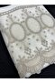 Ruby French Lace Velvet Hand and Face Towel Set of 2 50/90cm - 5