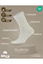 5-Pack Women's Men's Ecru Bio Natural 100% Natural Cotton Washable Rib Knit Seamless Socks 3013 - 2