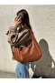 Milano Knitted Pattern Women's Shoulder Bag (Width; 51 Cm*Length; 30 cm) - 2