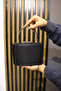 Women's Black Silvery Evening Dress Bag - 2