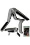 A007D/Sl-A Acoustic and Electric Guitar Capo Silver Color - 2