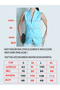 Baby Blue Blazer Men's Collar Button Detailed Vest - 3