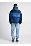 Blue Spray P./Navy Navy Blue Men's Coat 6Rzk30 45Aj - 4