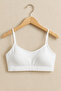 Women's 3-Pack Padded Sports Bra with String Straps Half Tank Top - 4