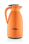 Morepse Series 1.5 Lt Glass Thermos Orange |   Glass Inner Chamber 12S Hot 24S Cold 48S Ice