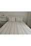 Striped Pattern Bohemian Single Elastic Sheet Set - 4