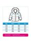 Shiny Silvery Plush Inside Water and Windproof Hooded Girl's Coat - 2