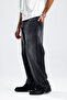 ATE Premium Black Washed Baggy Jeans - 4