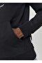 Hooded Collar Black Men's Sweatshirt 12246802_Jorlakewood Sweat Hood Bf - 5