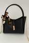 Women's Chain Strap Scarf Detailed Zippered Shoulder and Hand Bag – Tracking Detachable Strap