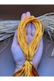 Flush Thread 2 mm Orange Color (Rat Tail) (1 Coil 100 Meters) Jewelry Accessory - 2
