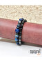 Lapis Lazuli Natural Stone Unisex Combination Bracelet - 4