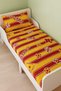 Yellow Red 70x110 Cotton Baby Kids Sheet and Pillow Set - 4