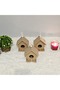 Wooden Paintable 3 Pieces Bird Nest Mdf Raw Decorative Bird House - 4