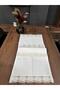 Buldan İşi 100% Cotton Intermediate Rose Detail Monika Runner Table Cover 50X120 - 3